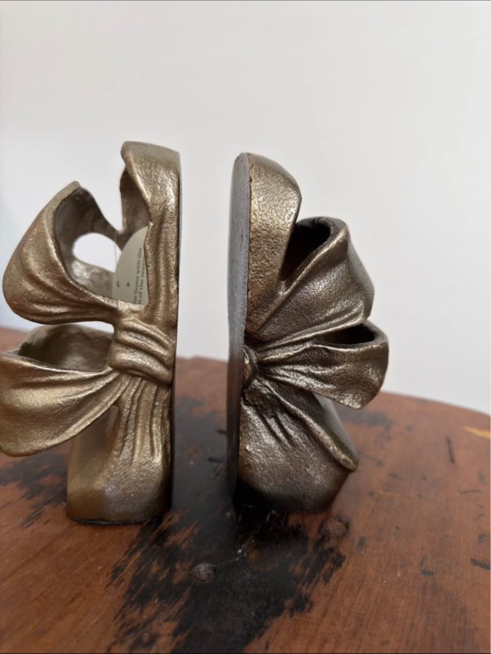 Studio McGee Metal Bow Bookends